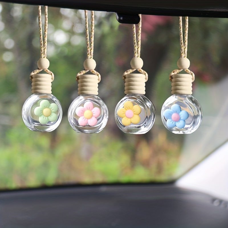 Car hanging flower Perfume bottle decoration