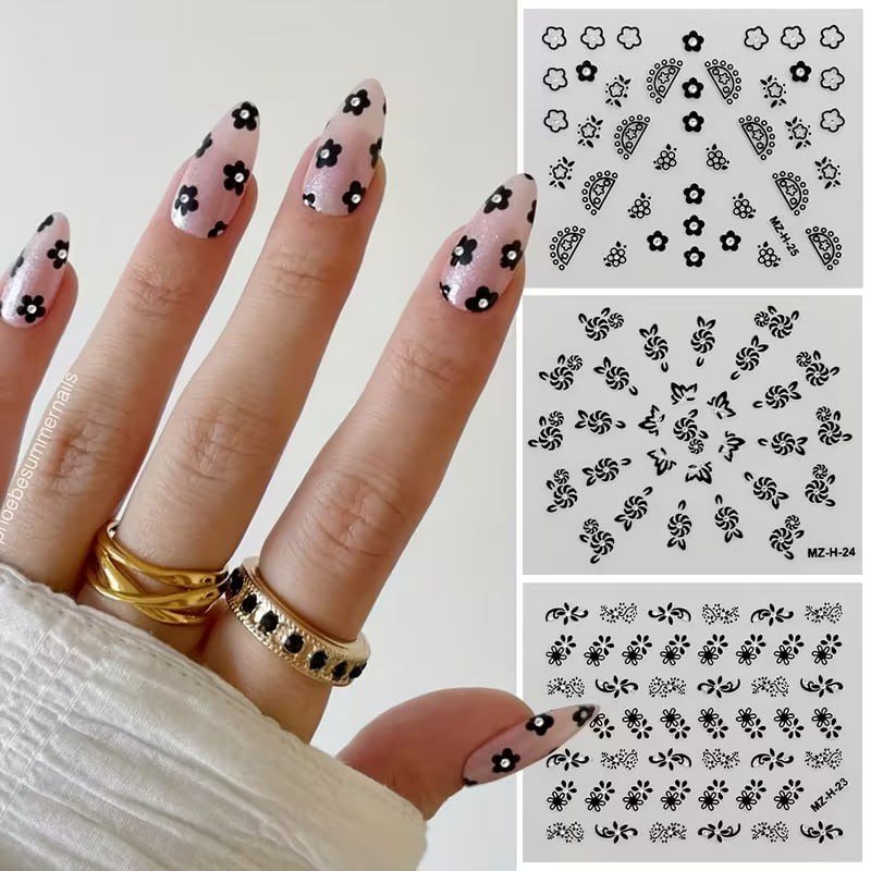 3d Nail art sticker