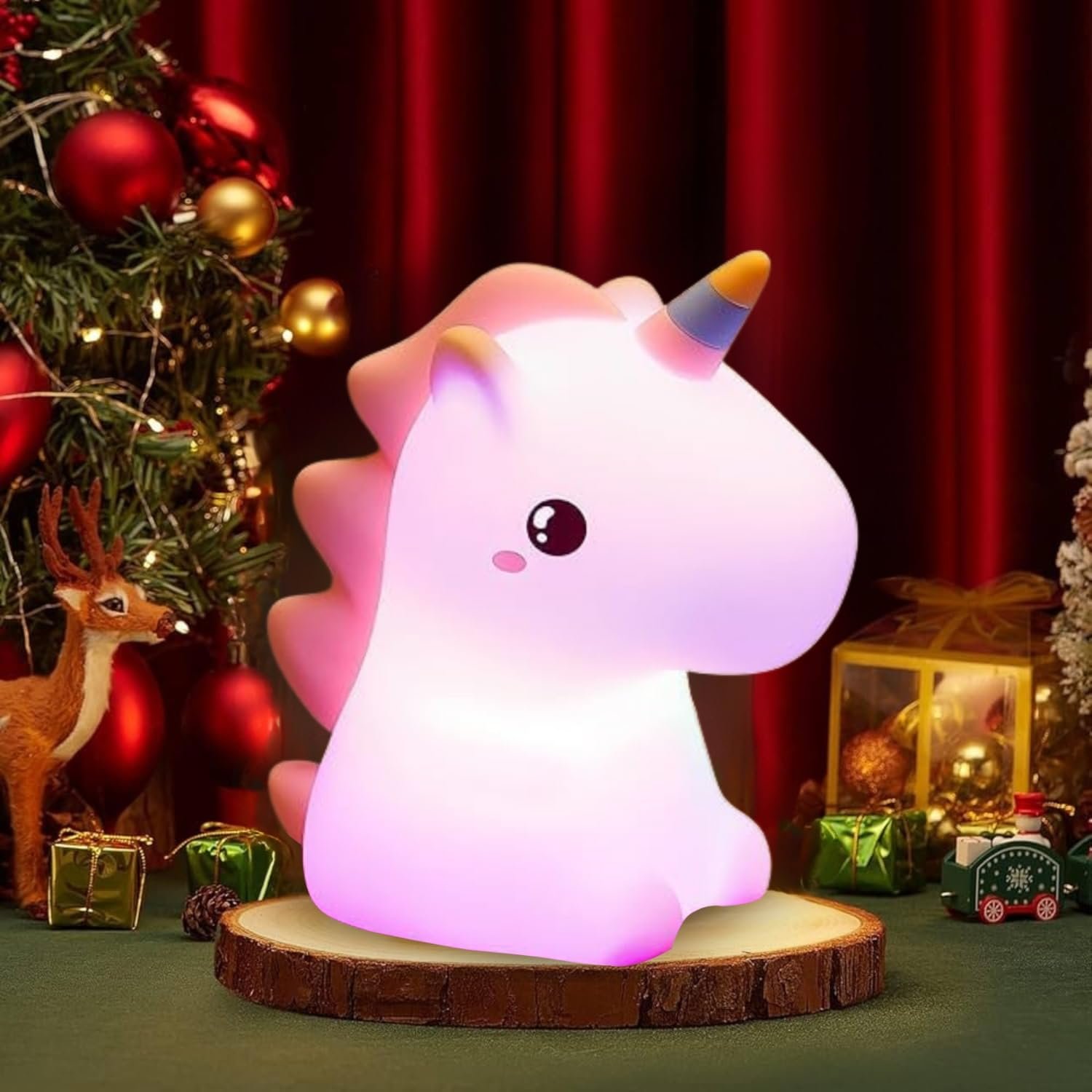 unicorn silicone night lamp