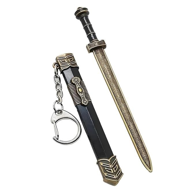Ancient Sword Model Keychain