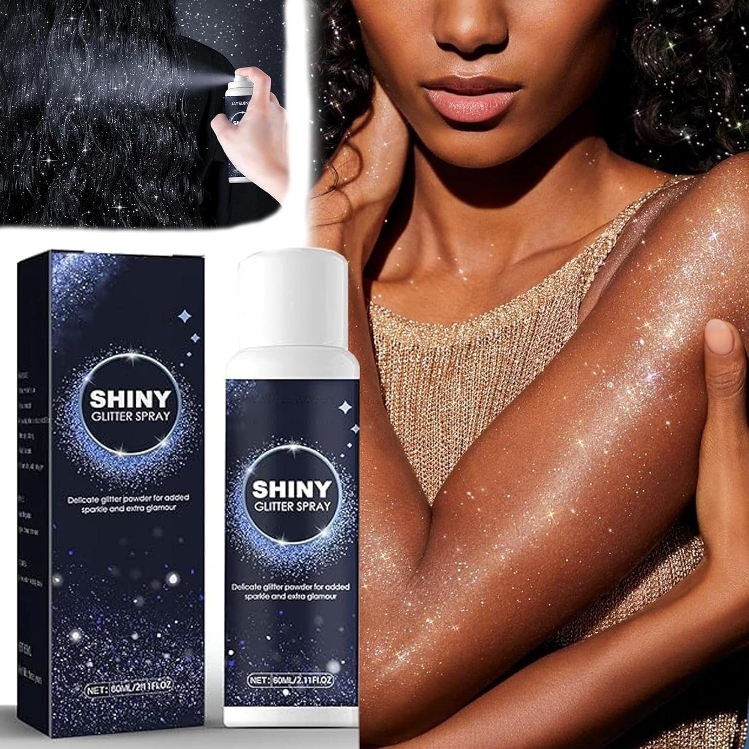 SHINY GLITTER SPRAY 60 ML