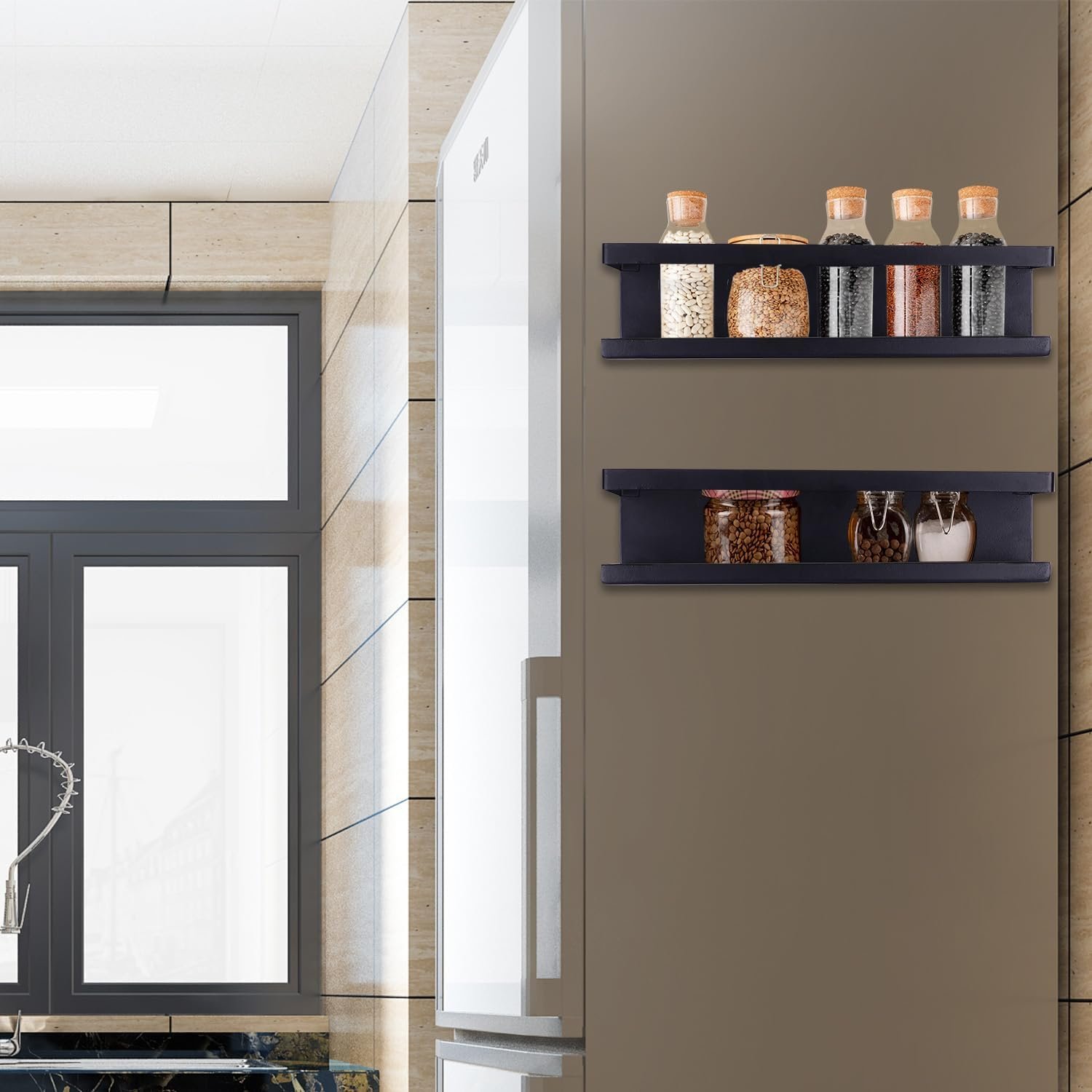 MAGNETIC SPICE RACK