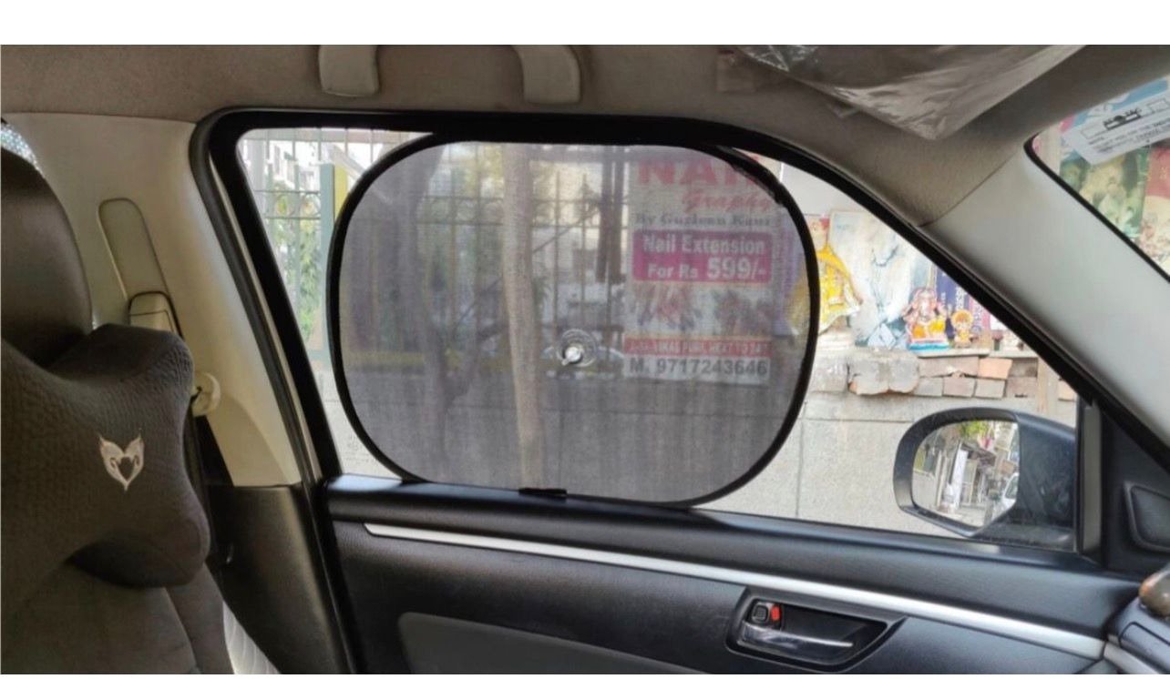 CAR SUN SHADE FOR SIDE WINDOWS (PACK OF 2)