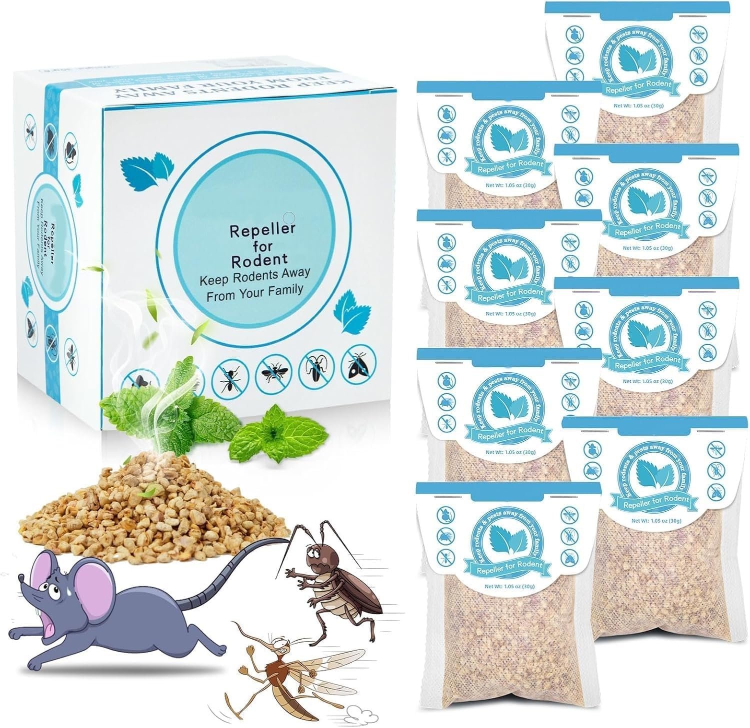 RAT REPELLENT PEPPERMINT