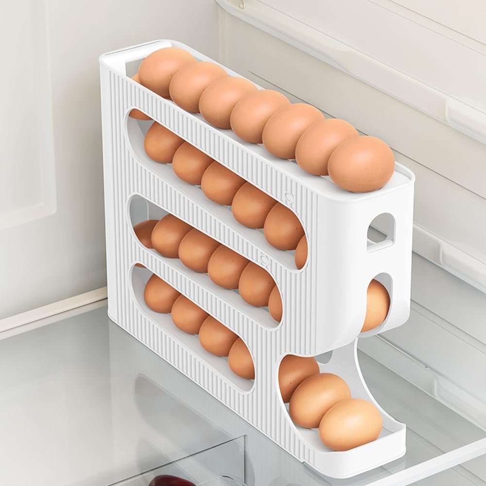 4 Tier Egg Stand WHITE COLOUR